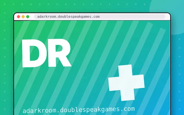 A Dark Room: preview of adarkroom.doublespeakgames.com