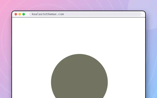 Koalas to the Max: preview of koalastothemax.com