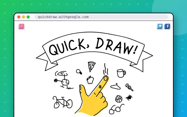 Quick, Draw!: preview of quickdraw.withgoogle.com