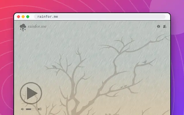 Rainfor.me: preview of rainfor.me