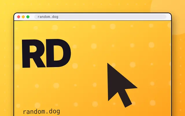 random.dog: preview of random.dog