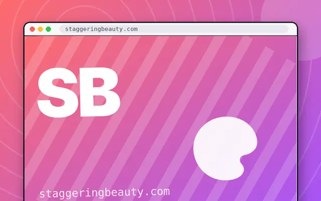 Staggering Beauty: preview of staggeringbeauty.com