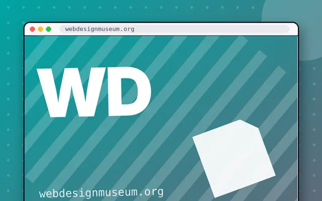 Web Design Museum: preview of webdesignmuseum.org